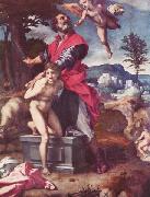 Andrea del Sarto Opferung Isaaks USA oil painting artist